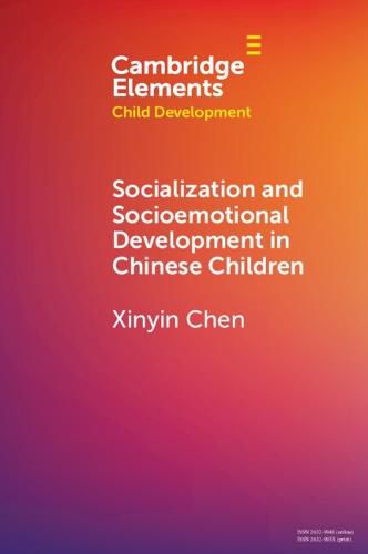 Cover image for Socialization and Socioemotional Development in Chinese Children