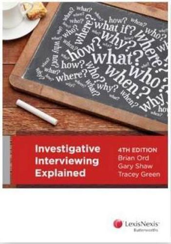 Cover image for Investigative Interviewing Explained