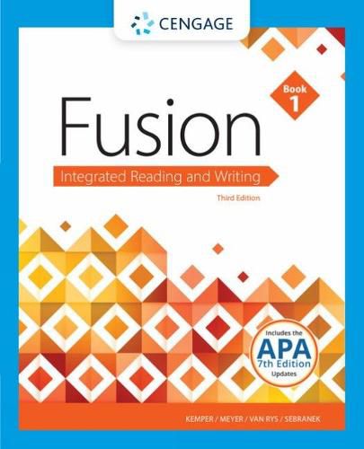 Fusion: Integrated Reading and Writing, Book 1 (with 2021 MLA Update Card)