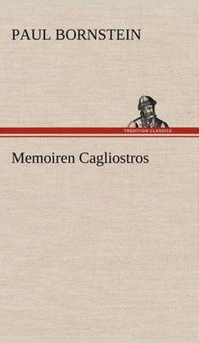 Cover image for Memoiren Cagliostros