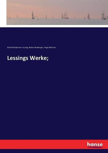 Cover image for Lessings Werke;