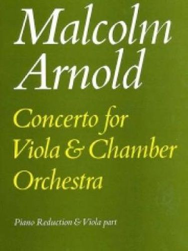 Cover image for Concerto for Viola