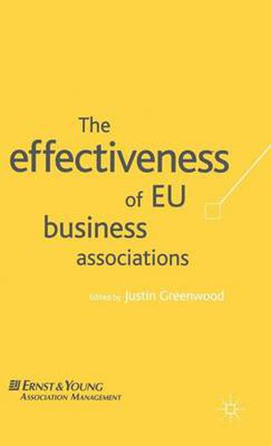 Cover image for The Effectiveness of EU Business Associations