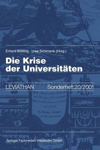 Cover image for Die Krise Der Universitaten