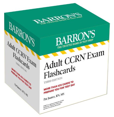 Cover image for Adult CCRN Exam Flashcards, Third Edition: Up-to-Date Review and Practice + Sorting Ring for Custom Study