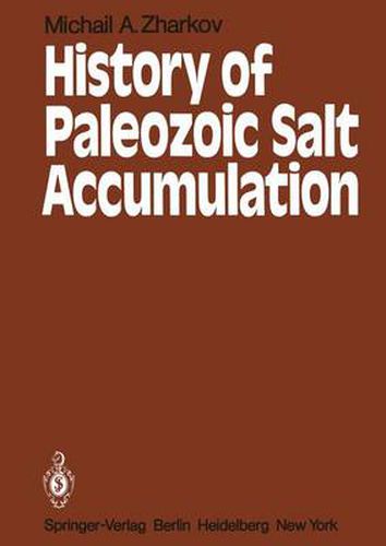Cover image for History of Paleozoic Salt Accumulation