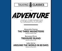 Cover image for The Adventure Collection: The Three Musketeers / Treasure Island / Around the World in 80 Days