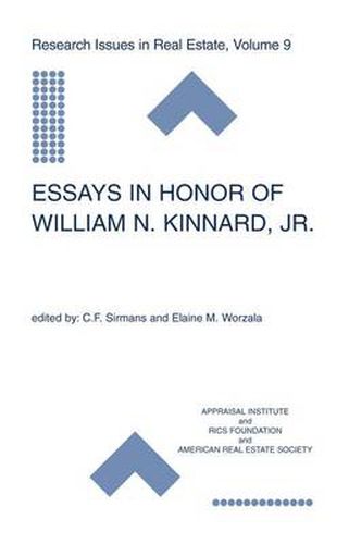 Cover image for Essays in Honor of William N. Kinnard, Jr.