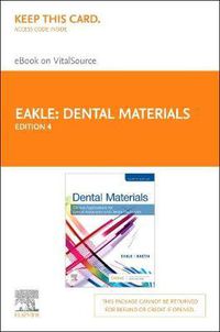 Cover image for Dental Materials Elsevier eBook on Vitalsource (Retail Access Card): Clinical Applications for Dental Assistants and Den