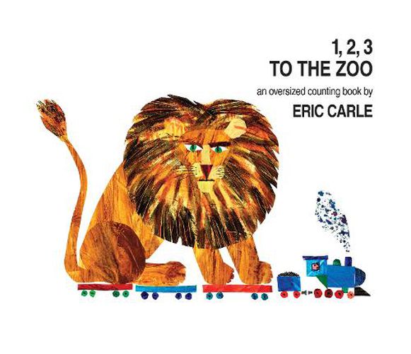 Cover image for 1, 2, 3 to the Zoo: An Oversized Counting Book