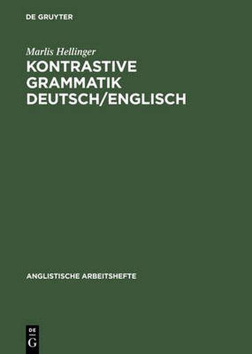 Cover image for Kontrastive Grammatik Deutsch/Englisch