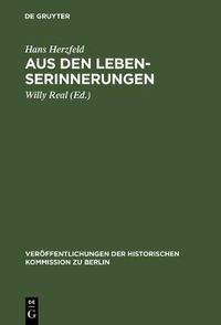 Cover image for Aus den Lebenserinnerungen