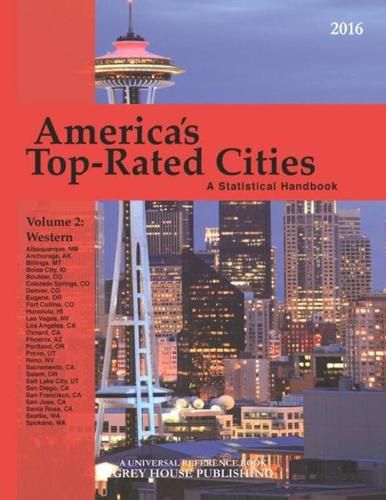 Cover image for America's Top-Rated Cities, 4 Volume Set, 2016