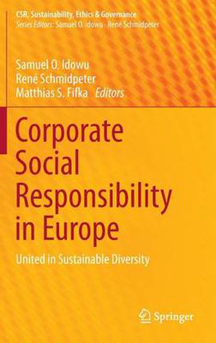 Cover image for Corporate Social Responsibility in Europe: United in Sustainable Diversity