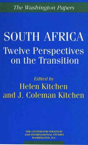 Cover image for South Africa: Twelve Perspectives on the Transition