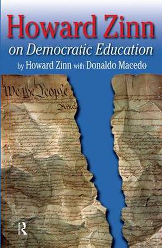 Cover image for Howard Zinn on Democratic Education