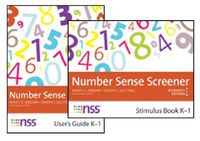 Cover image for Number Sense Screener (TM) (NSS (TM)) K-1: Set