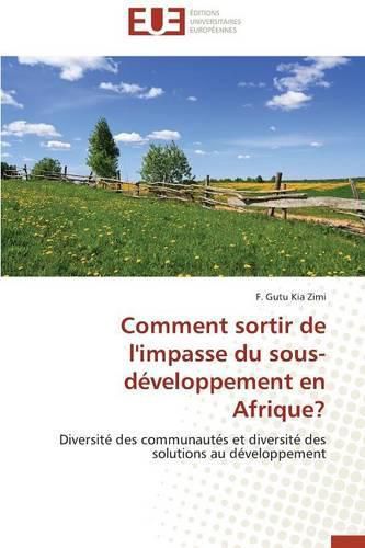 Cover image for Comment Sortir de l'Impasse Du Sous-D veloppement En Afrique?