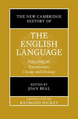 Cover image for The New Cambridge History of the English Language: Volume 3