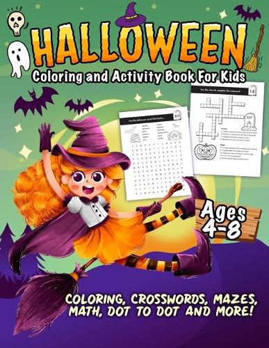 Coloring and Activity Book - Halloween Edition