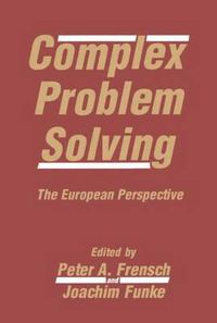 Cover image for Complex Problem Solving: The European Perspective