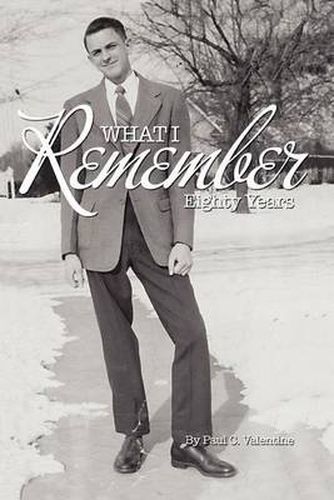 Cover image for What I Remember: Eighty Years