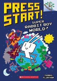 Cover image for Super Rabbit Boy World!: A Branches Book (Press Start! #12)