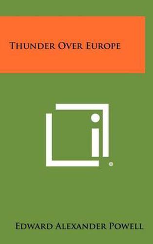 Cover image for Thunder Over Europe