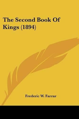 The Second Book of Kings (1894)