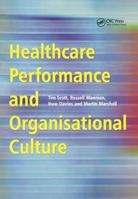 Cover image for Healthcare Performance and Organisational Culture