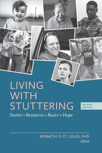 Cover image for Living with Stuttering: Stories, Basics, Resources, and Hope