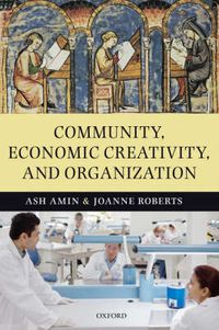 Cover image for Community, Economic Creativity, and Organization