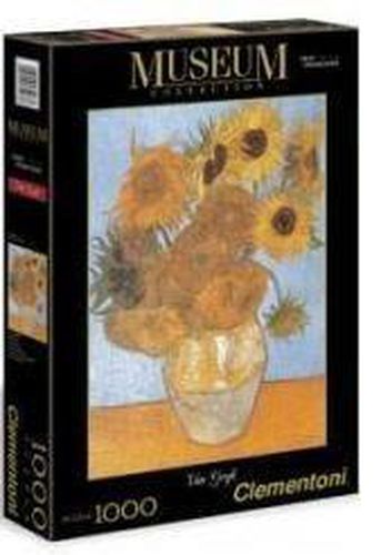 Cover image for Clementoni Jigsaw Puzzle: Van Gogh - Sunflowers (1000 Pieces)