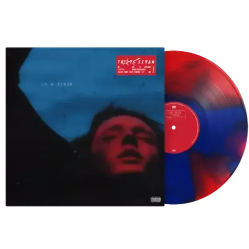 Cover image for In A Dream - Troye Sivan (Red and Blue Swirl Vinyl)