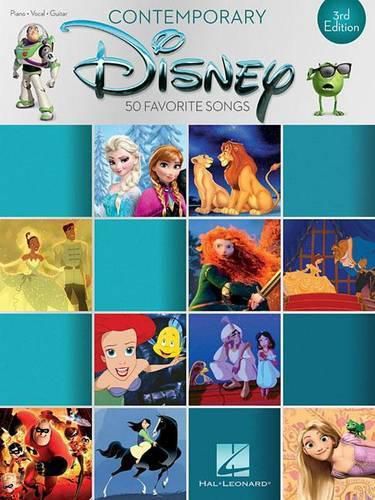 Cover image for Contemporary Disney - 3rd Edition: 50 Favorite Songs