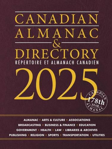 Cover image for Canadian Almanac & Directory, 2025