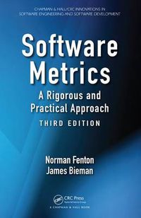 Cover image for Software Metrics: A Rigorous and Practical Approach, Third Edition