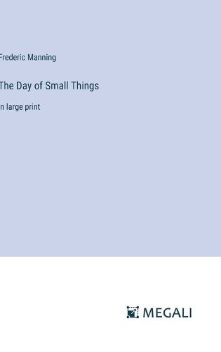 Cover image for The Day of Small Things