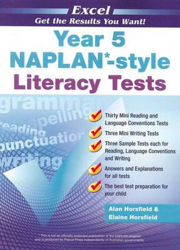 NAPLAN-style Literacy Tests: Year 5