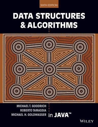 Cover image for Data Structures and Algorithms in Java, 6th Editio n