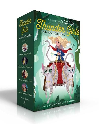 Thunder Girls Adventure Collection Books 1-4: Freya and the Magic Jewel; Sif and the Dwarfs' Treasures;  Idun and the Apples of Youth; Skade and the Enchanted Snow
