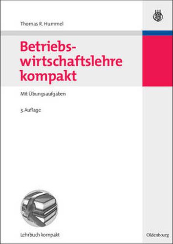 Cover image for Betriebswirtschaftslehre kompakt