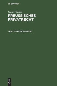 Cover image for Das Sachenrecht