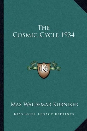 Cover image for The Cosmic Cycle 1934