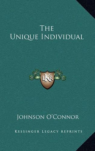 Cover image for The Unique Individual