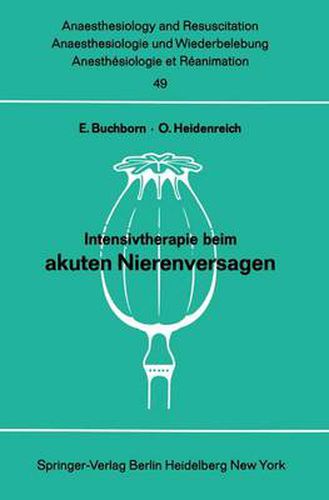 Cover image for Intensivtherapie beim Akuten Nierenversagen