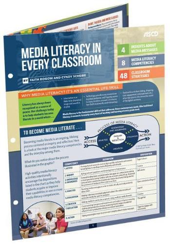 Cover image for Media Literacy in Every Classroom: Quick Reference Guide