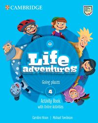Cover image for Life Adventures Level 4 Activity Book with Home Booklet and Online Activities: Going Places