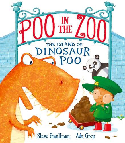 Cover image for Poo in the Zoo: The Island of Dinosaur Poo