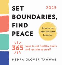 Cover image for 2025 Set Boundaries, Find Peace Boxed Calendar